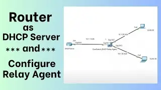 How to Configure a Router as a DHCP Server and how to Configure a Relay Agent