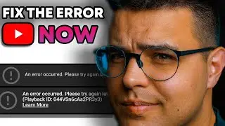 An Error Occurred Please Try Again Later Youtube Fix ✅  Fix Youtube Error