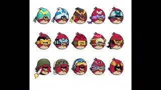 All Unused Contents in Angry Birds Classic, Rio and Friends