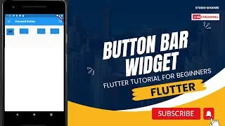 Button Bar Widget in Flutter || flutter tutorial for beginners.