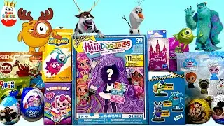 👑МУЛЬТ MIX СЮРПРИЗОВ! HairDorables, Поймай Тинипин, Смешарики, Monsters Inc, Surprise unboxing