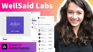 Create High-Quality AI Voiceovers with Adobe Express + WellSaid Labs | Adobe Express