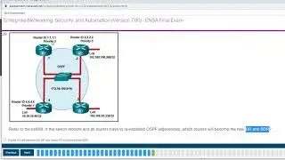 CCNA 3-ENSA  FINAL EXAM || 100% ANSWERS|| NETWORKING , SECURITY & AUTOMATION || ENSA (Version 7.00)