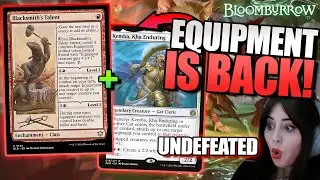 Bloomburrow REVIVED Boros Equipment!🔥Standard MTG Gameplay & Deck Tech