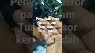 Penyebab error papper jam printer epson L120 