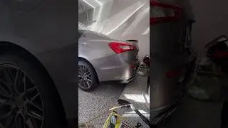 Maserati Ghibli Sport Mode Cold Start (25 degrees F) 