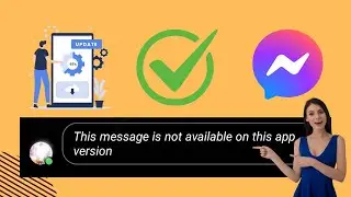 'Esta mensagem não está disponível nesta versão do aplicativo' Messenger (2024)