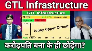 3 हजार शेयर है ₹1.80 के | GTL Infra Share Letest News Today 🔥