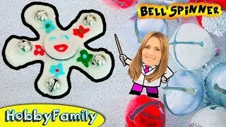 How to Make Fidget Spinners! Arts N'Crafts DIY Homemade Project by HobbyFamilyTV