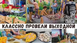 Правильное утро💪 Цены на рынке 📉 Попали на пиццу🍕 Поздно вернулись домой/ Жареная рыба на пергаменте