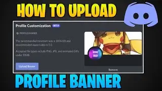 How to upload profile banner on discord | how to get profile banner on discord!!!!