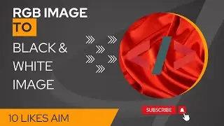 RBG Image to Black and White Image in Python||@digitalcodemaster ||@digitalcodemasterlive7070