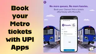 Book Metro tickets with UPI Apps | Recharge your Metro travel card using Paytm | தமிழ்