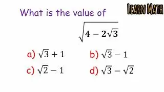 What is the correct answer? | Square Root | Viral Math Problem