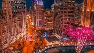 🎄Magnificent Mile Lights Festival Parade 2024 | Chicago Holiday Season Beginning | Magic & Fireworks