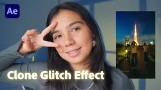 Step-by-Step After Effects Clone Glitch Tutorial from @celinabhandari | Adobe Video