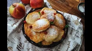 ОЛАДЬИ С ЯБЛОКАМИ 🍎🍎🍎. ПЫШНЫЕ ОЛАДЬИ С ЯБЛОКОМ РЕЦЕПТ. ОЧЕНЬ ВКУСНО И ПРОСТО!