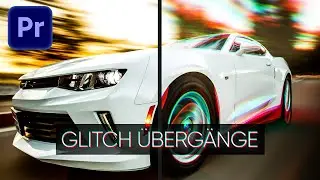 3 GLITCH ÜBERGÄNGE in Premiere Pro (+ Free Glitch Sounds)