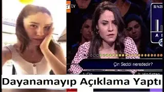 Çin Seddi sorusuyla gündeme oturan Su Ayhan'dan açıklama! Kim Milyoner olmak ister