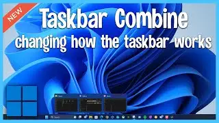 How to Separate Taskbar Items by turning off Taskbar Combine