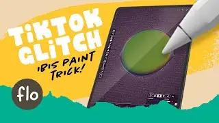 TIKTOK GLITCH in IBIS PAINT X 