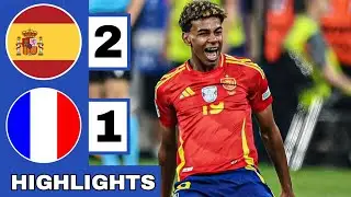 🔴Spain vs France (2-1) Extended HIGHLIGHTS | EURO 2024 Semi-Final!