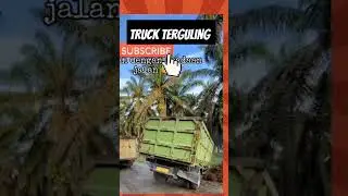 Lagi lagi ditarik truck yg terguling #shorts #mobiltruk #trukoleng #youtubeshorts #dumptruck