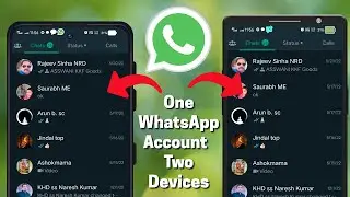 How you can use One WhatsApp Account on Two Phones | Android and iPhone