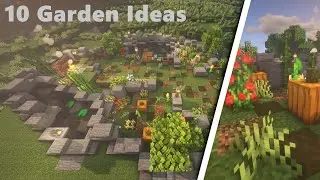 Minecraft: 10 Cool Garden Design Ideas