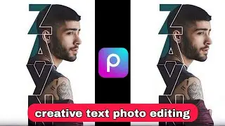 Name Text photo editing || creative text photo editing in PicsArt