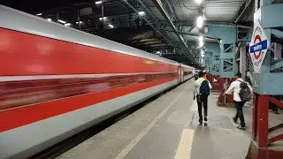 Fine Evening In WR & CR With Speedily Crossing Trains Through Nallasopara & Mulund Over 110Kmph!!