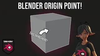 All You Need to Know About The Origin Point in Blender 4.2!