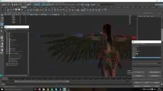 maya wing rig demo