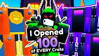 I Opened 100 of EVERY CRATE... (Toilet Tower Defense)