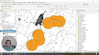 Maps/GIS workshop Day 2 Video 5: Calculating population living within buffers