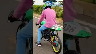 Modified YAMAHA RX100 To Drag Race Spec 💯🙌🤩🏍✔️