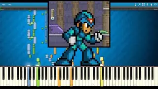 Mega Man X - Spark Mandrill Synthesia