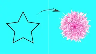 How To Draw a Flower Vector Art Super Easy Techniques For Beginners - Adobe Illustrator Tutorials