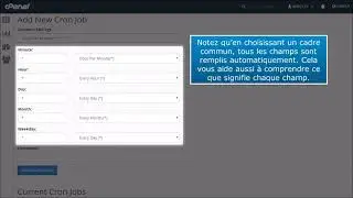 cPanel : comment créer une tâche Cron