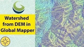 Generate watershed from DEM using Global Mapper