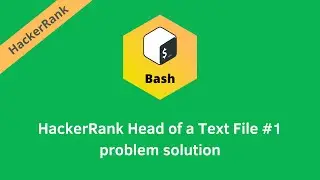 HackerRank Head of a Text File #1 problem solution | Linux Shell solutions | Programmingoneonone