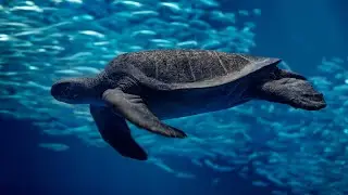 Having a turtley good time watching the Open Sea Cam | Monterey Bay Aquarium Live Open Sea Cam