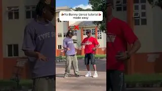 🔥Yo Bunny dance step made easy #dance #music #dance etutorial #dancelessons #fyp