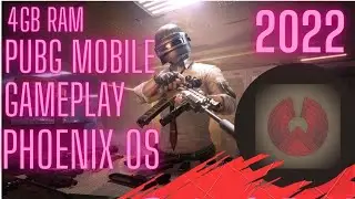 🔥Phoenix OS PUBG MOBILE 4GB Ram Gameplay #PhoenixOS