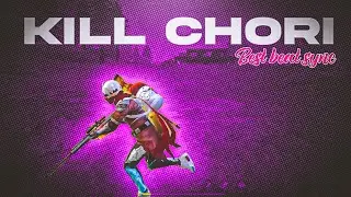 KILL CHORI FREE FIRE BEAT SYNC | FREE FIRE EDITING MONTAGE | GHOST GB@Free Fire India Official