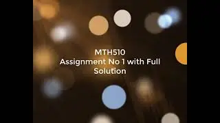 CS510 - Assignment NO 1 - Fall 2021 - with Solution File - MTech