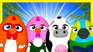 ¡Huevos Sorpresa de La Granja de Zenón! - Bartolito, Bataraza, Vaca Lola y Lorito Pepe | A JUGAR