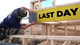Our Last Day Framing: Frame Inspection is Tomorrow