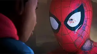 Spider-Man Dies - Kingpin kills Peter Parker - Spider-Man: Into the Spider-Verse (2018)