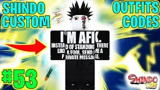⭐NEW SHINDO LIFE CUSTOM OUTFITS CODES #53⭐